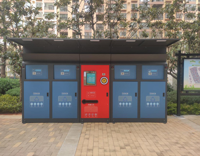 科技感十足，新型智能垃圾箱房亮相天津